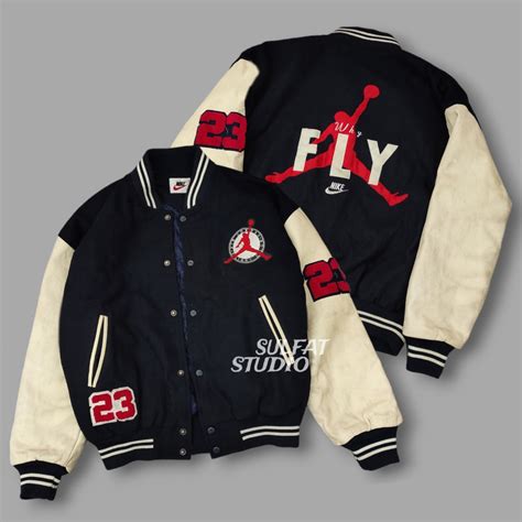 nike jordan varsity jacket fake